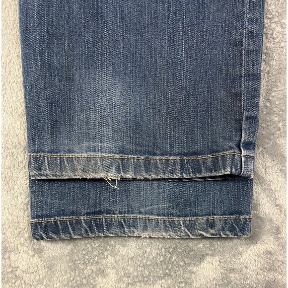 Converse One Star Jeans Women's Size 14 Mid-Rise Bootcut Stretch Blue Denim - Picture 13 of 13